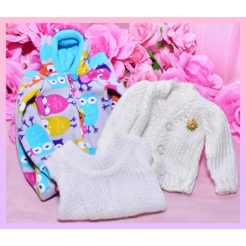 NLo Natalia Loseva Fashion Doll BJD MSD Doll Outfit Sweater Pajamas Jumpsuit Lot - Picture 1 of 16
